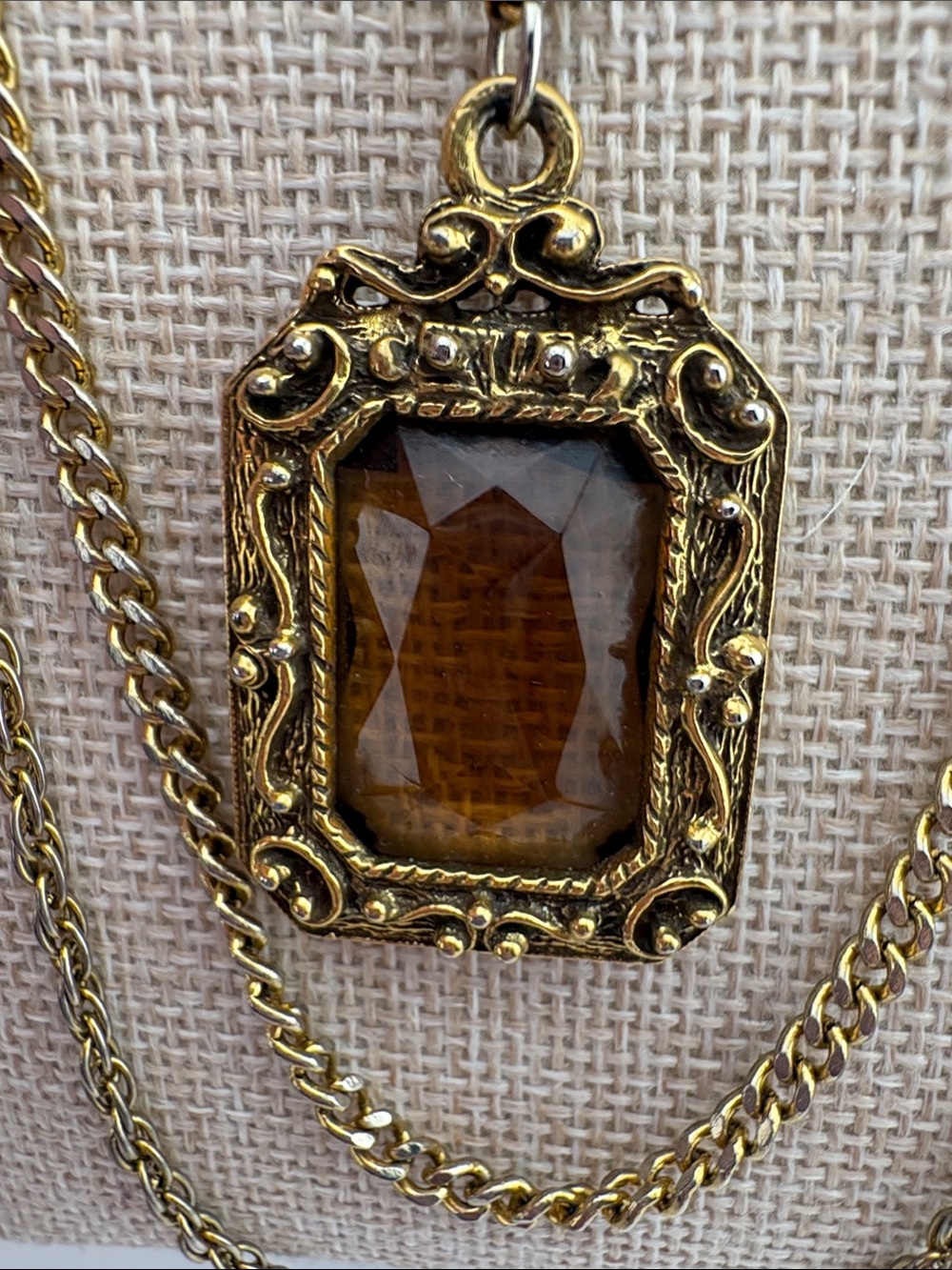 Vintage Goldette Layered Necklace Set - Picture 9 of 9